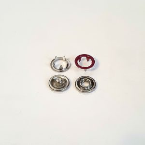 Кнопка BABY трикотажна 9,5 мм Бордо 50 шт
