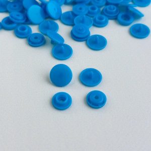 Кнопка пластикова Т5 12.5 мм Синій 100 шт